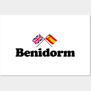 Benidorm Spain Posters and Art